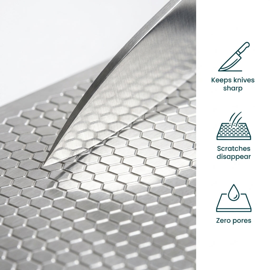 LATCH™ STAINLESS STEEL WORKSTATION