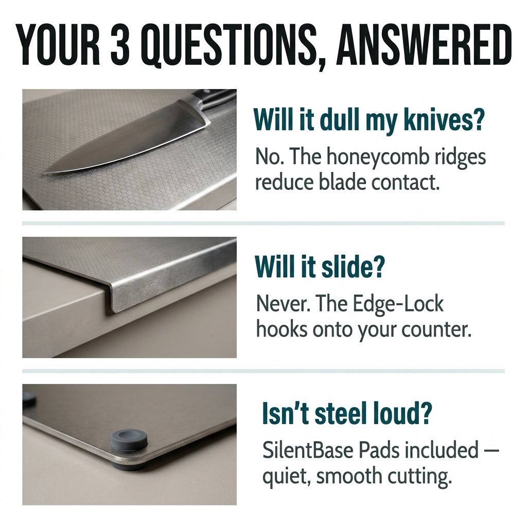 LATCH™ STAINLESS STEEL WORKSTATION